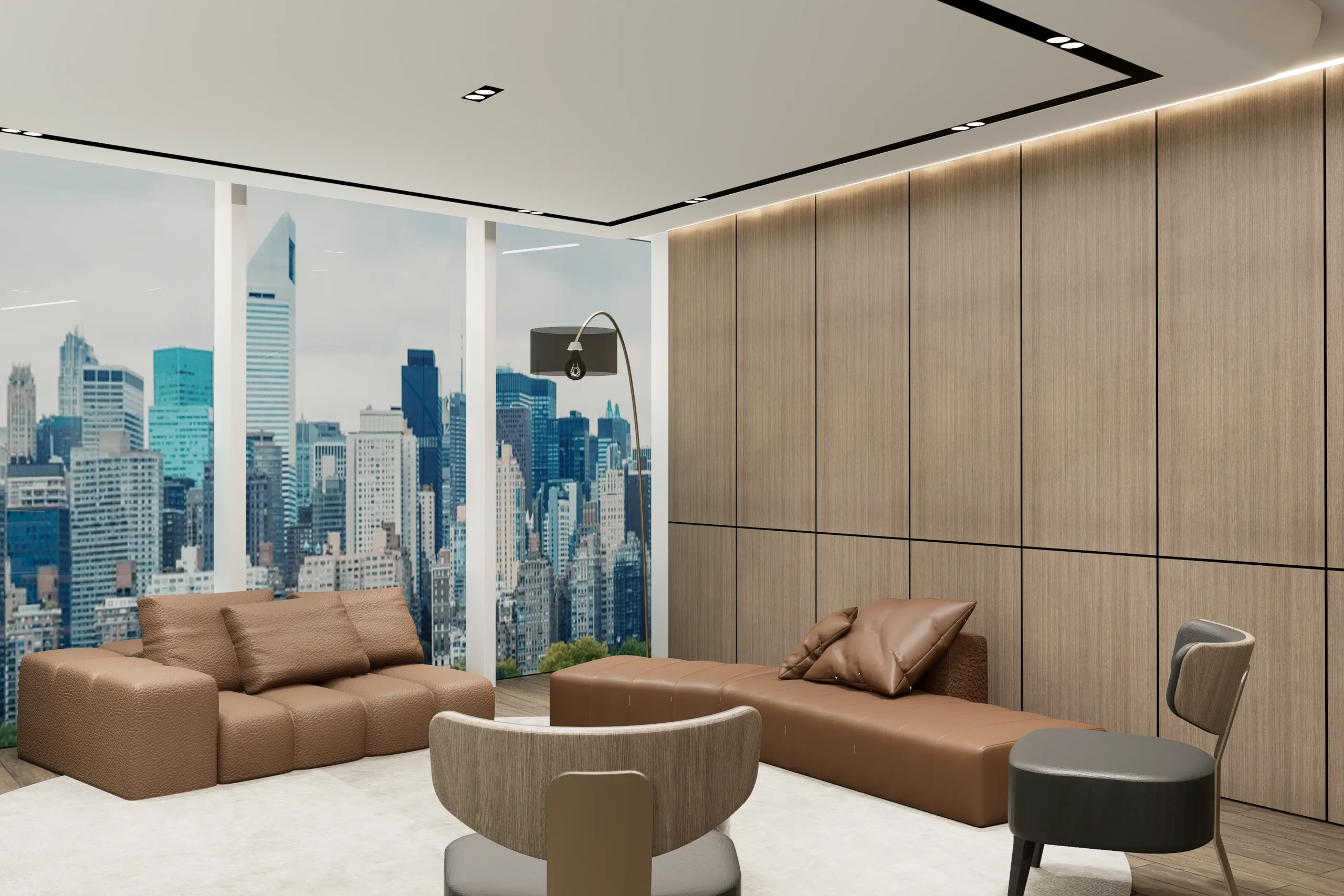 Interior design concept office Dubai