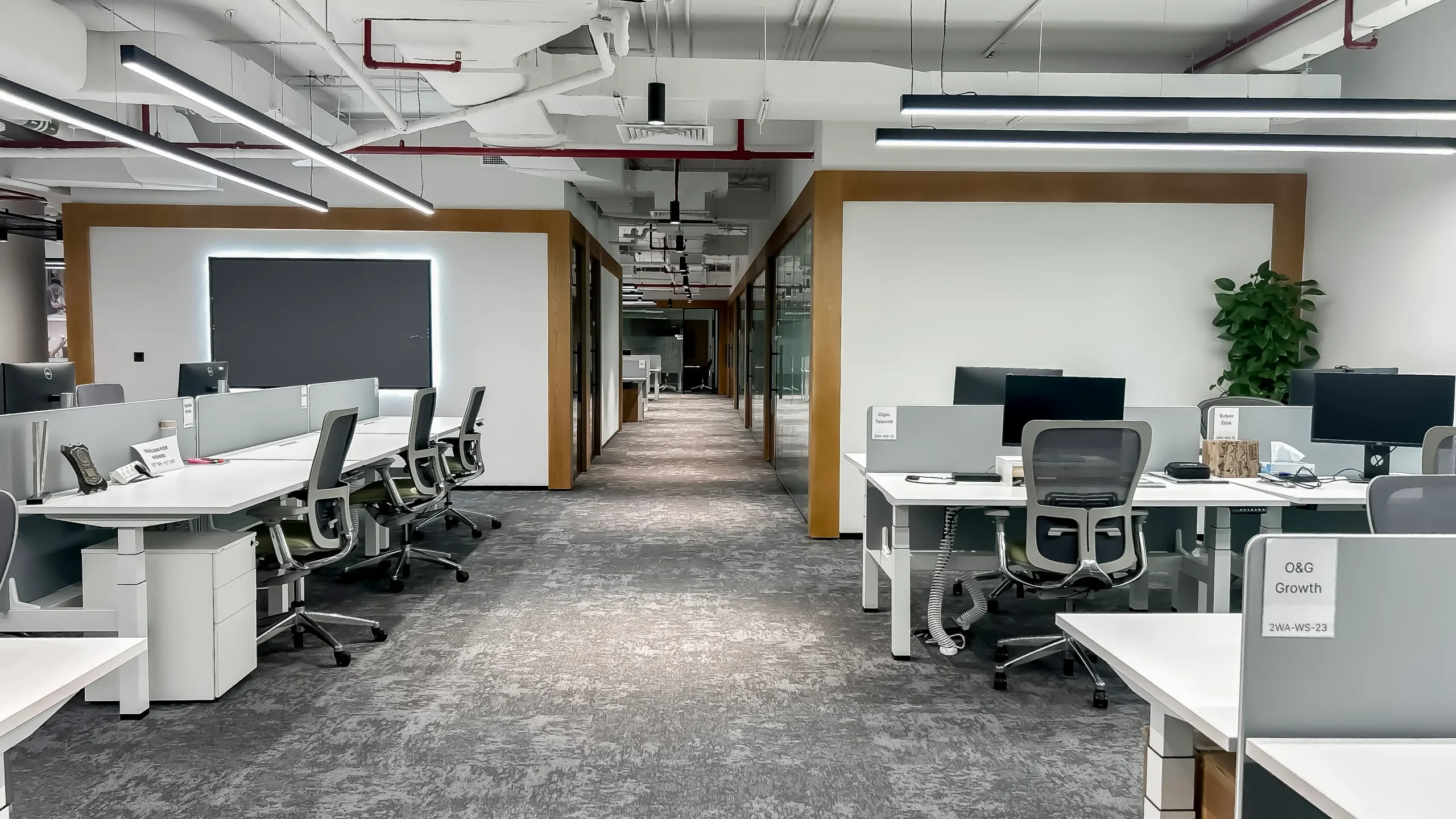 Co-working space interior design Dubai