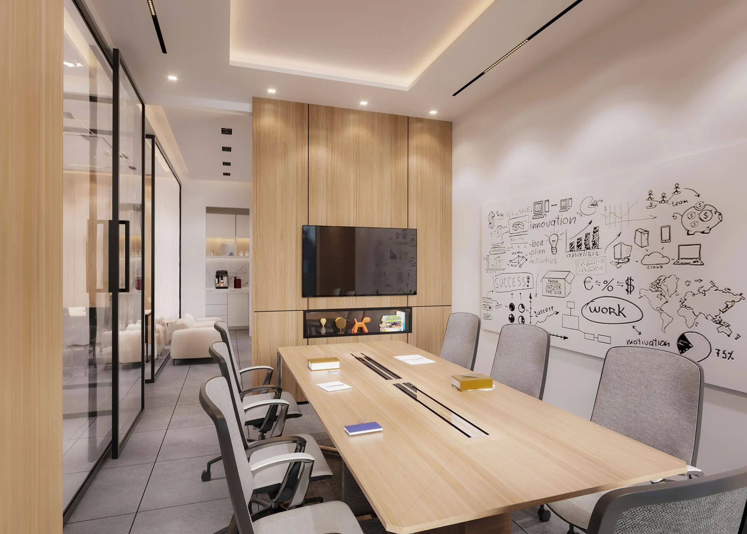 Office solutions for different workplace types
