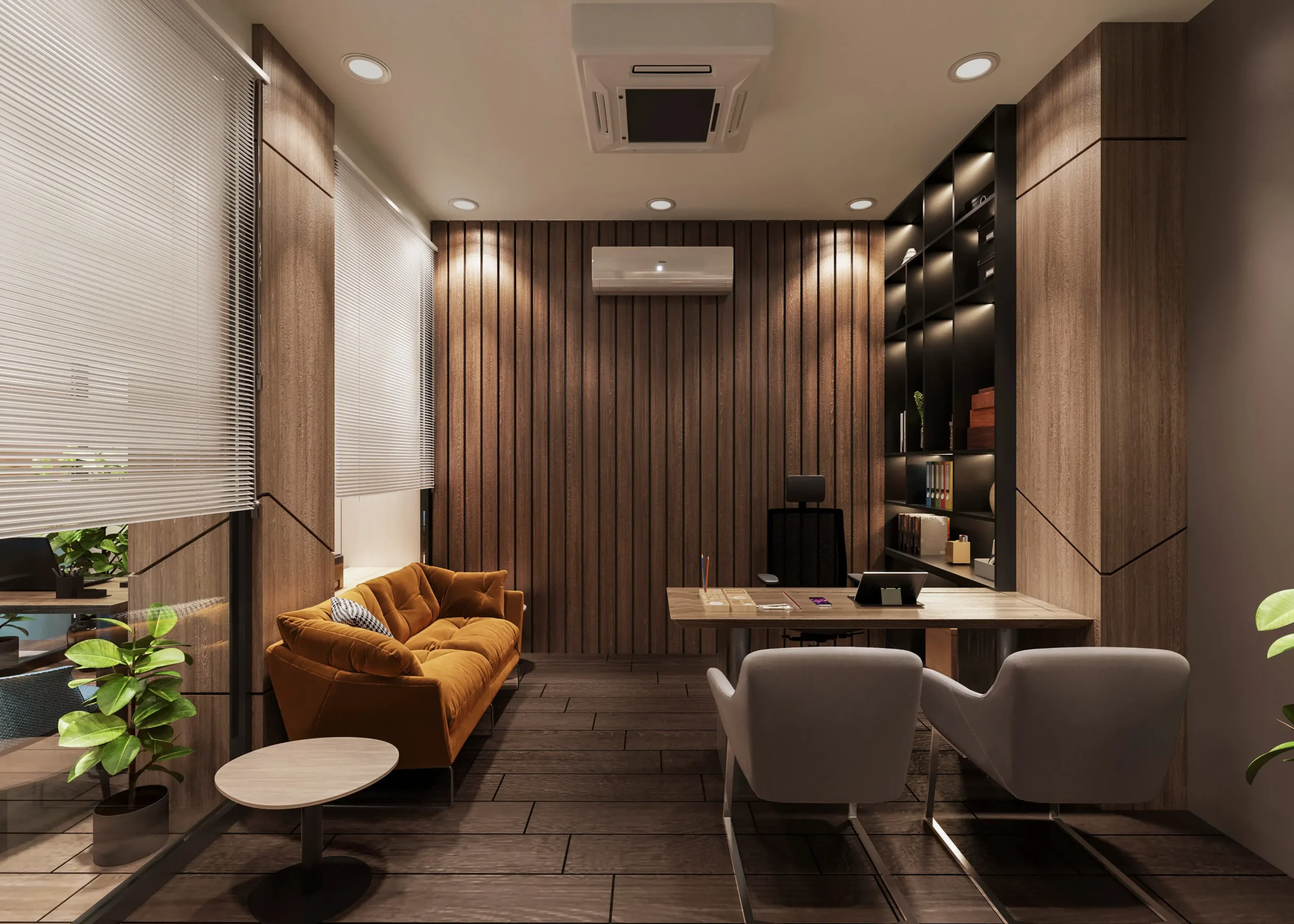 Practical office space planning layout