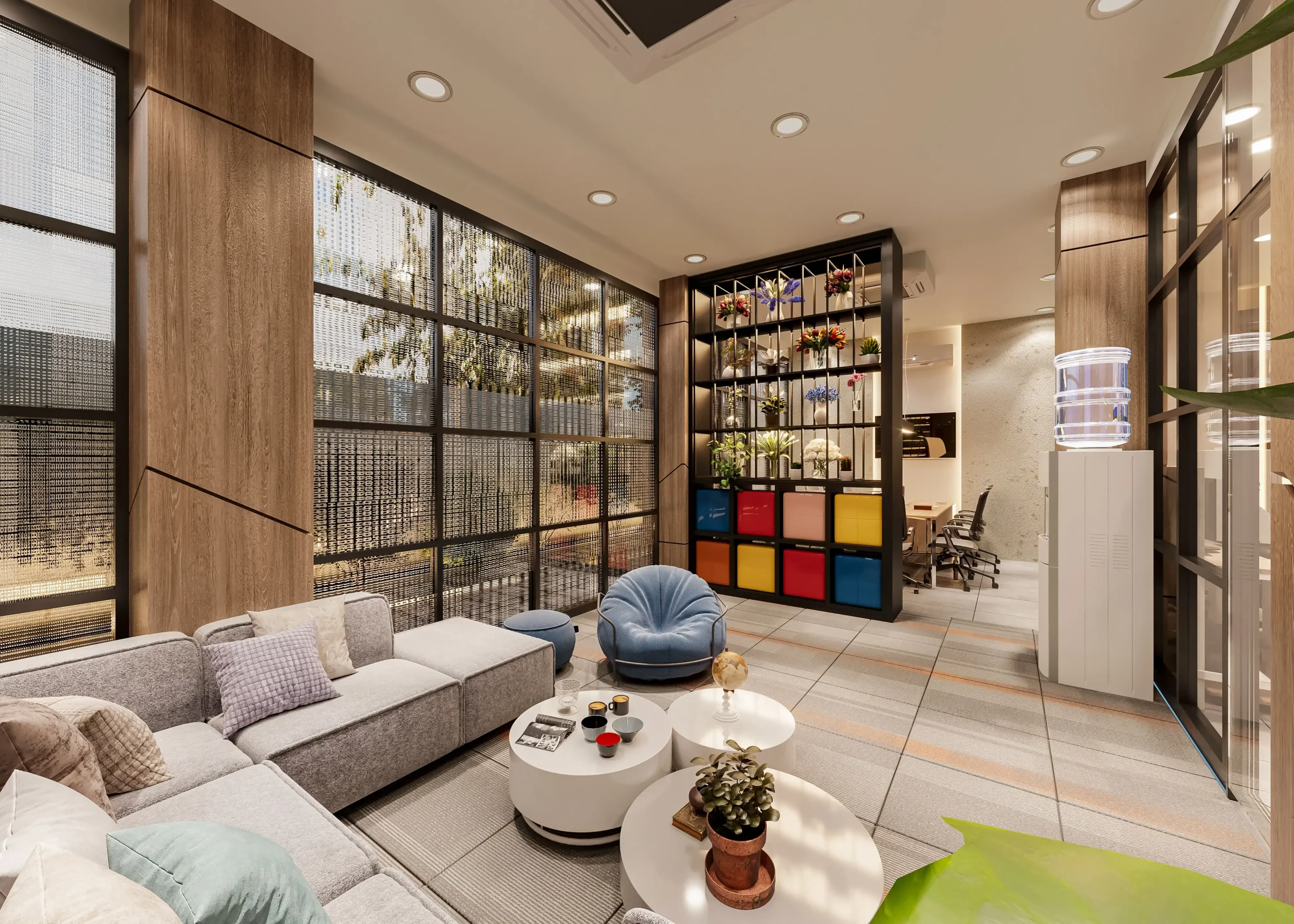 Customized office interior solutions